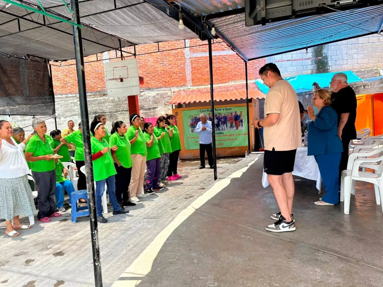 Convivencia comunitaria dentro de la Fundación